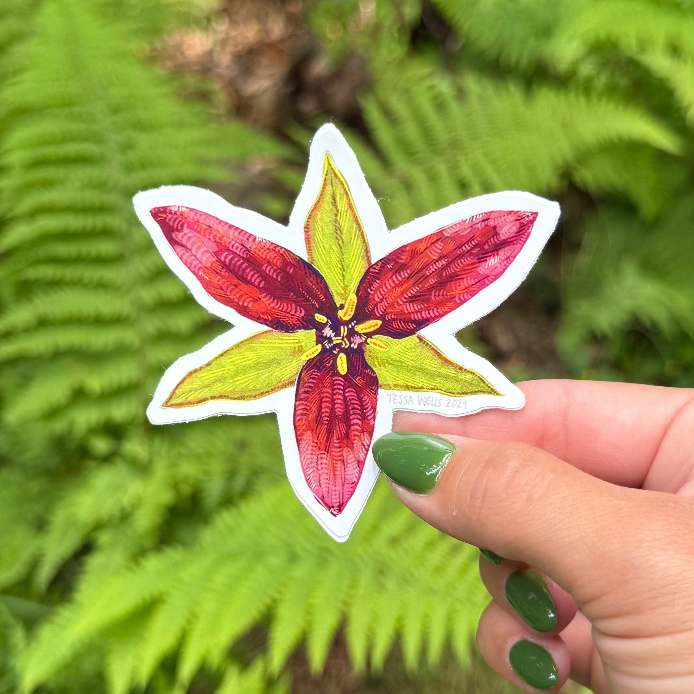 Trillium Sticker